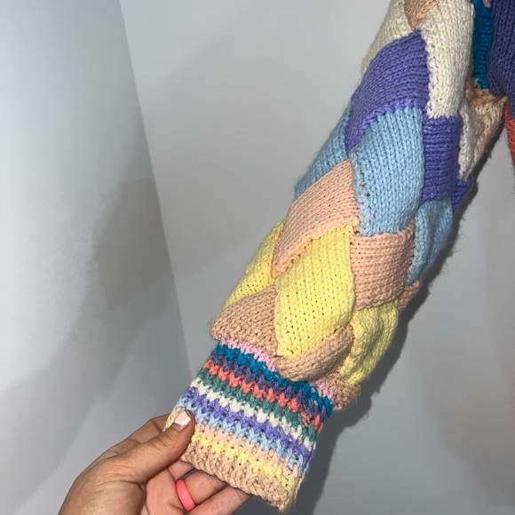 VINTAGE COLORFUL SWEATER - Picture 13 of 14